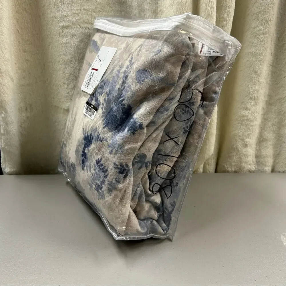 Pottery Barn Jardin Toile Blackout Curtain 50